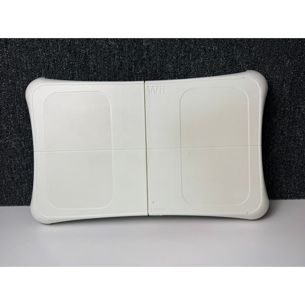 Nintendo Wii Balance Board RVL-021 Wireless White Fitness Controller Tested